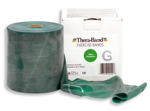 Thera-Band® 45,5m sterk, grønn